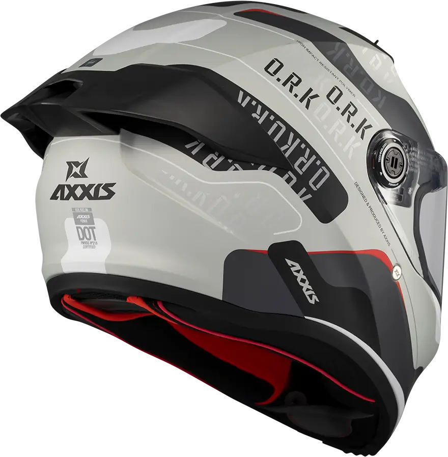 AXXIS FENIX ORK PARLAK BEYAZ GRİ
